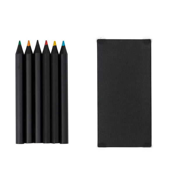 Set Matite Lameiro nero - personalizzabile con logo