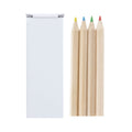 Set Matite Siskin bianco - personalizzabile con logo