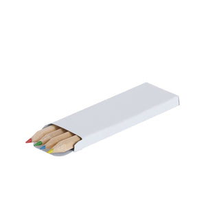 Set Matite Siskin bianco - personalizzabile con logo