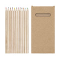 Set Matite Wibar natural - personalizzabile con logo