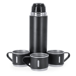 Set Melbir nero - personalizzabile con logo