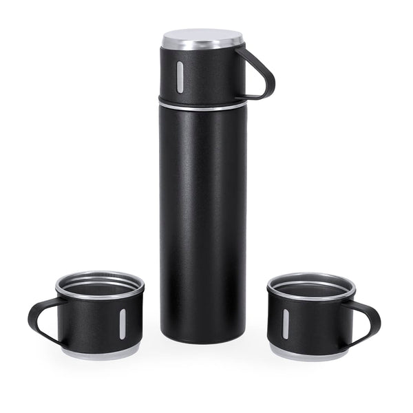 Set Melbir nero - personalizzabile con logo