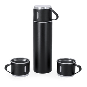 Set Melbir nero - personalizzabile con logo