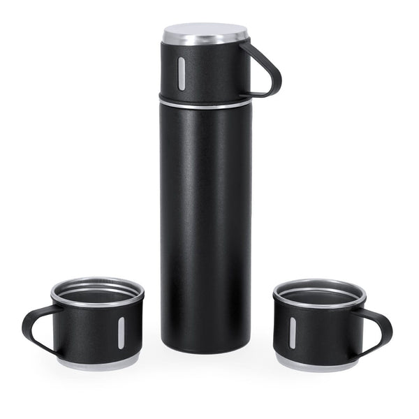 Set Melbir nero - personalizzabile con logo
