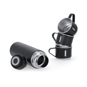Set Melbir nero - personalizzabile con logo