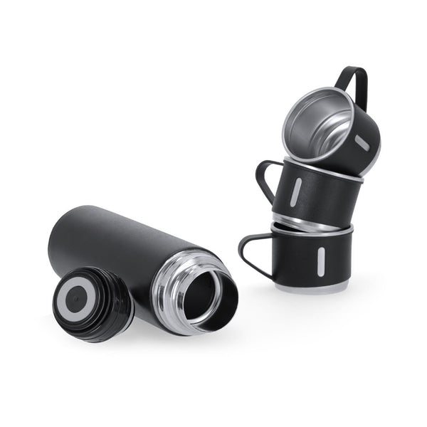 Set Melbir nero - personalizzabile con logo