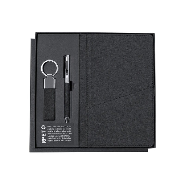 Set Meryl nero - personalizzabile con logo