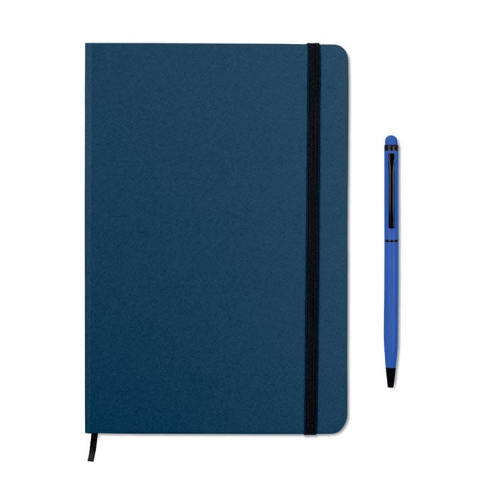Set notebook blu - personalizzabile con logo