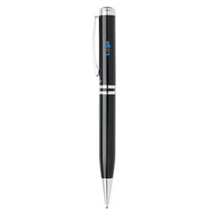 Set penna e taccuino nero - personalizzabile con logo