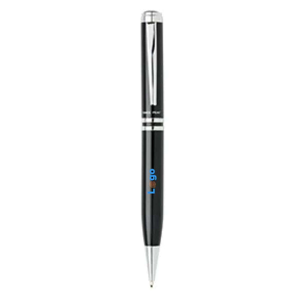 Set penna e taccuino nero - personalizzabile con logo