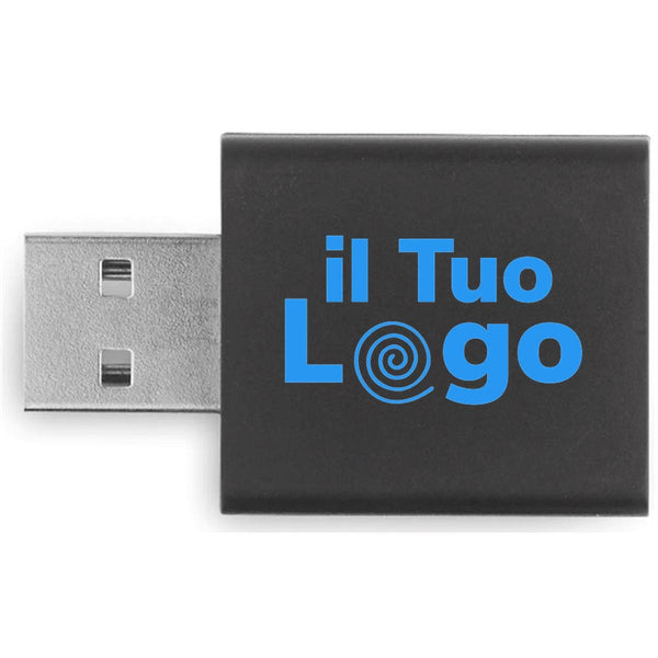 Set per blocco webcam e dati Nero - personalizzabile con logo
