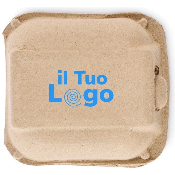 Set per dipingere le uova in legno natural - personalizzabile con logo