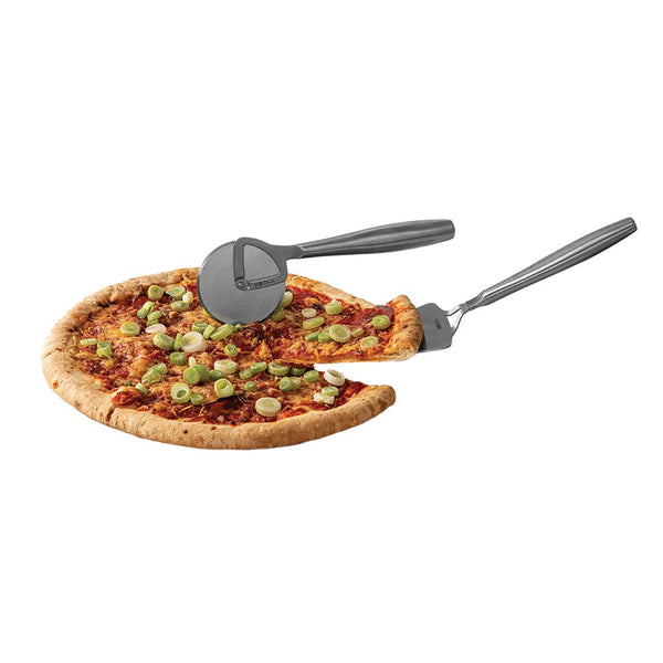 Set pizza BOSKA Copenhagen color argento - personalizzabile con logo