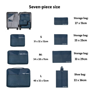 Set Portaoggetti Combol blu navy - personalizzabile con logo