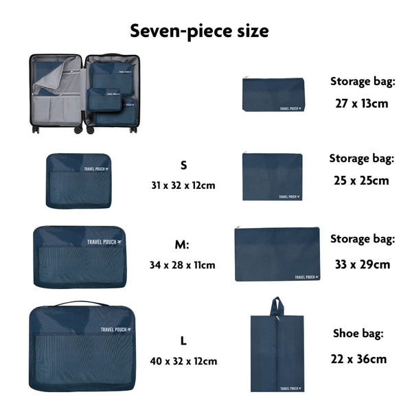 Set Portaoggetti Combol blu navy - personalizzabile con logo