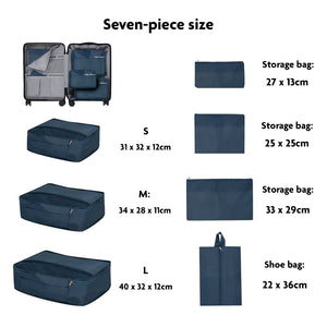 Set Portaoggetti Combol blu navy - personalizzabile con logo