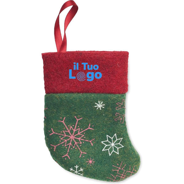 Set posate dessert natalizio Multicolore - personalizzabile con logo