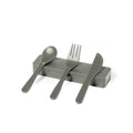 Set Posate Florax grey - personalizzabile con logo