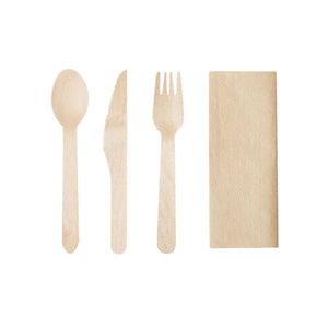Set Posate Grinox natural - personalizzabile con logo