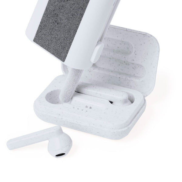 Set Pulizia Tousend bianco - personalizzabile con logo