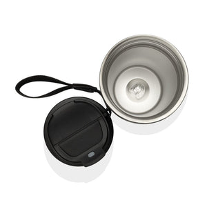 Set regalo business deluxe kit con bicchiere RCS nero - personalizzabile con logo