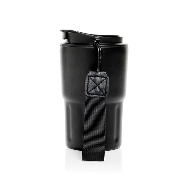 Set regalo business deluxe kit con bicchiere RCS nero - personalizzabile con logo
