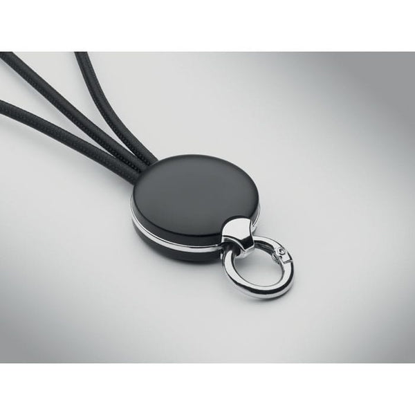 Set regalo da 2 pz in scatola Nero - personalizzabile con logo