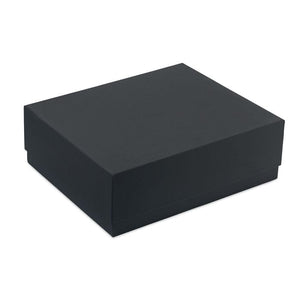 Set regalo da 3 pz in scatola Nero - personalizzabile con logo