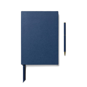 Set scrittura executive VINGA Arlo RCS blu navy - personalizzabile con logo