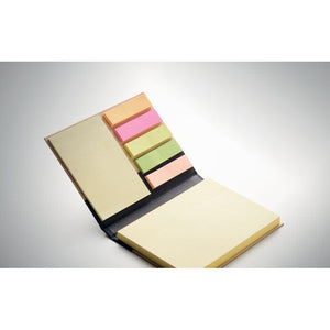 Set stick memo in bamboo Nero - personalizzabile con logo