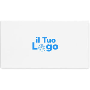 Set tagliabiscotti color argento - personalizzabile con logo