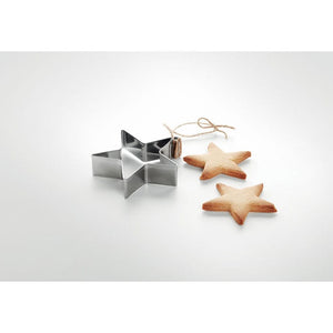 Set tagliabiscotti color argento - personalizzabile con logo