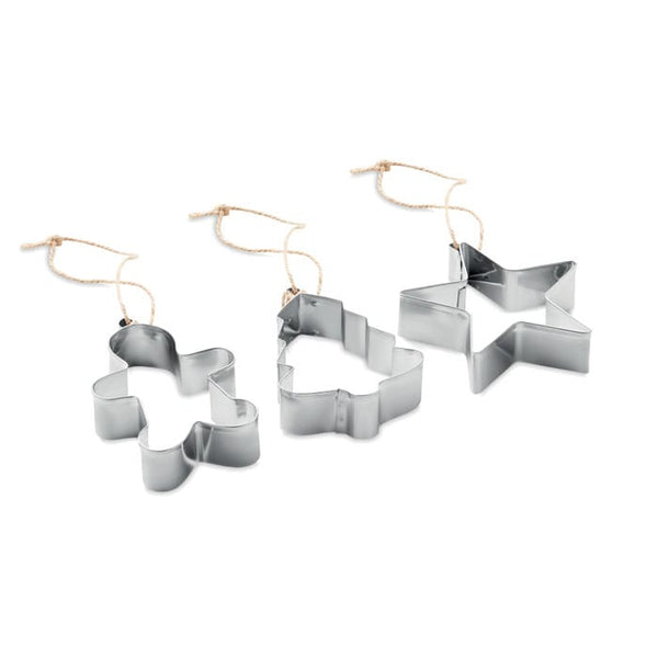 Set tagliabiscotti Color  Color argento - personalizzabile con logo