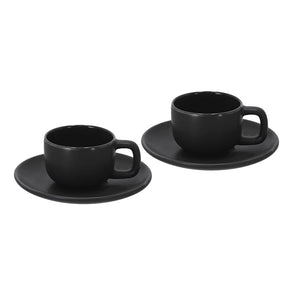 Set Tazze Freyat nero - personalizzabile con logo