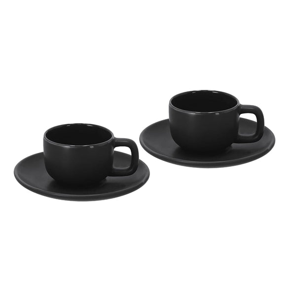 Set Tazze Freyat nero - personalizzabile con logo