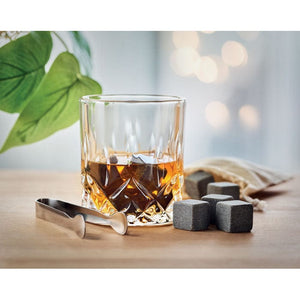 Set whisky in bamboo beige - personalizzabile con logo