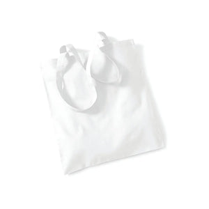 Shopper 140g di qualità in 48 colori bianco - personalizzabile con logo
