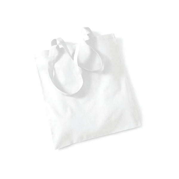 Shopper 140g di qualità in 48 colori bianco - personalizzabile con logo