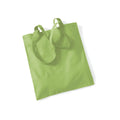 Shopper 140g di qualità in 48 colori kiwi - personalizzabile con logo