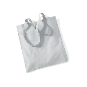 Shopper 140g di qualità in 48 colori light grey - personalizzabile con logo