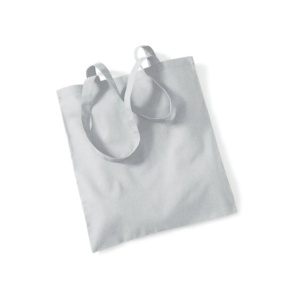 Shopper 140g di qualità in 48 colori light grey - personalizzabile con logo