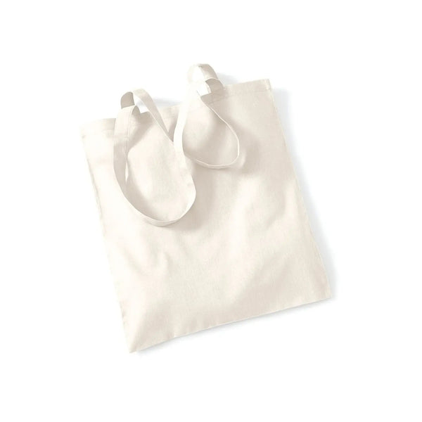 Shopper 140g di qualità in 48 colori natural - personalizzabile con logo
