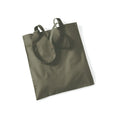 Shopper 140g di qualità in 48 colori olive green - personalizzabile con logo