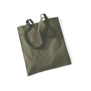 Shopper 140g di qualità in 48 colori olive green - personalizzabile con logo