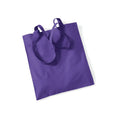 Shopper 140g di qualità in 48 colori purple - personalizzabile con logo