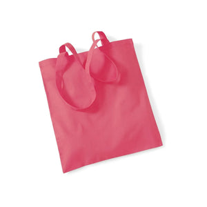 Shopper 140g di qualità in 48 colori raspberry pink - personalizzabile con logo