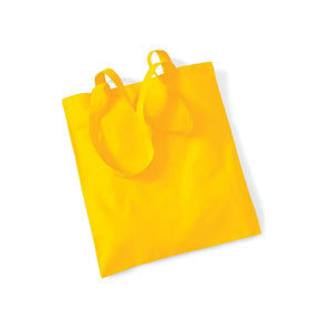 Shopper 140g di qualità in 48 colori sunflower - personalizzabile con logo
