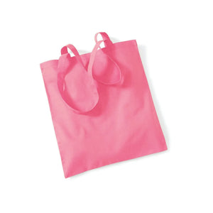 Shopper 140g di qualità in 48 colori true pink - personalizzabile con logo