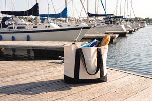 Shopper 350gm2 SHOP LOCAL in cotone riciclato AWARE™ - personalizzabile con logo