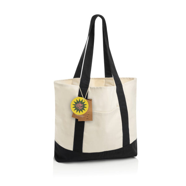 Shopper 350gm2 SHOP LOCAL in cotone riciclato AWARE™ - personalizzabile con logo